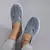 Calçado desportivo resistente ao desgaste feminino, sapatilhas rasas casuais, respirável, leve, antiderrapante, elegante, novo, primavera - comprar online