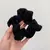Mais novo mulher grande elegante seda elásticos faixa de cabelo cor sólida scrunchies laços de cabelo senhoras rabo de cavalo segurar acessórios para o cabelo - RDSsilva