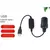 Imagem do 1pc 5v 2a usb para 12v soquete de isqueiro usb macho para fêmea adaptador de isqueiro conversor acessórios eletrônicos do carro