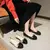 Imagem do Mocassins de couro antiderrapante para mulheres, elegantes apartamentos bowknot, sapatos soltos, sapatilhas de bailarina confortáveis, sapatos para mães