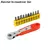 Ângulo direito Ratchet Chave De Fenda, Soquete Porca Set, Metric Screw Driver Bit, 1/4 Hexagon Handle, Drive Torx Slot, Ferramenta De Mão 90 na internet
