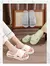 Chinelos de plataforma grossa para mulheres, casa, sola macia, slides de travesseiro, sandálias antiderrapantes, chinelos de praia, chinelo do banheiro, verão - RDSsilva
