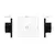 Touch Switch EU LED Crystal Glass Panel Wall Lamp Light Switch 1/2/3 Gang AC100-240V LED Sensor Switches Interruttore - comprar online