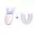 U-Type Toothbrush impermeável, 360 graus, cabeça de silicone inteligente, escova de dentes elétrica sônica, carga USB automática na internet