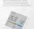 Xiaomi-Duka Atuman Digital LCD Termômetro Interno, Conveniente Sensor de Temperatura, Medidor de Umidade, Relógio, Higrômetro Eletrônico
