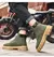 Imagem do Bota Masculina de Couro com Cadarço para Motocicleta