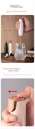 Mini Handheld Milk Frother, Foam Maker, Lattes Whisk, Café, Cappuccino, Francês, Matcha, Chocolate Quente, Batedor de Ovos, Misturador de Bebidas - RDSsilva