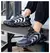 Sapatos de proteção masculina com fivela rotativa, tênis de segurança leve, anti-quebra, bota de aço, botas de trabalho