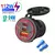 Imagem do Tomada impermeável do carregador de carro com interruptor de toque LED, portas USB C duplas, carregamento rápido para Moto adaptador, 12V, 24V, 78W, PD3.0, QC3.0