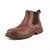 Sapatos impermeáveis de segurança para homens, Steel Head, Botas de couro, Calçado Masculino, Construção Indestrutível, Castanho - comprar online