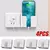 Parede caixa de armazenamento para tv controle remoto, organizador multifuncional para o carregamento do telefone móvel, 1 a 4pcs