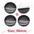 4 pçs 56mm tesla hub cap centro logotipo adesivo de alta qualidade para tesla modelo 3 y s x adesivo de carro personalizado acessórios do carro - loja online