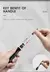 Precisão chave de fenda Set, Torx magnética, Bits Hex Parafuso Driver, Kit Professional Repair Tool, iPhone, Xiaomi, Mac, PC, 115 em 1, 117 em 1 - loja online