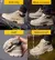 Fio de aço giratório fivela trabalho tênis masculino, sapatos indestrutíveis, anti-quebra, anti-punção, segurança, de alta qualidade - RDSsilva