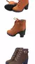 PU bombas de cordões botas para mulheres, salto alto, sapatos femininos europeus, alta qualidade, primavera, inverno, entrega rápida, novo, 2023 - RDSsilva