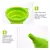 Funil líquido de silicone universal para óleo do motor e gasolina, Fluido da arruela do carro, portátil, dobrável, automático - comprar online