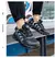 Sapatos de proteção masculina com fivela rotativa, tênis de segurança leve, anti-quebra, bota de aço, botas de trabalho - RDSsilva