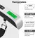 Balança Bagagem Digital com Display LCD, portátil Mala Pesando, Peso Ferramenta Escala, Hanging Balança Bagagem, Viagem, 110lbs - loja online