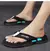 Alta qualidade moda masculina flip flops verão praia flip flops masculino casual respirável antiderrapante chinelos de praia verão ao ar livre na internet