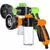 Pistola de água portátil com lança de espuma, alta pressão, bico de 3 graus, jato, lavadora de carro, pulverizador, ferramenta de limpeza, ferramenta de lavagem de jardim de automóvel - loja online