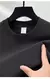 Imagem do Camiseta Masculina de Alta Qualidade - 100% Algodão Puro, Manga Curta, Gola Redonda, Estilo Elegante, Respiráel para o Verão