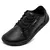 HOBIBEAR-Sapatos minimalistas para homens e mulheres, tênis de caminhada leves, dedo do pé largo, sapatos descalços zero, couro artificial casual - comprar online