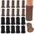 Meias De Pés De Móveis De Malha, Protetores De Piso, Almofadas Antiderrapantes, Silenciosas, Engrossar, Tampas De Meias De Perna De Mesa, 16Pcs - loja online