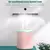 Umidificador de ar USB com porta dupla spray, aromaterapia com óleo essencial, Cool Mist Maker, Fogger Purify para casa e escritório, 2000ml