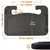 Suporte portátil para mesa de computador, carro, laptop, comer trabalho, volante de carro, mesa de jantar, bebida, comida, bandeja de café - loja online
