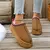 Botas de neve de cano baixo de lã quente femininas, sapato antiderrapante, chinelos de plataforma, ao ar livre, novo, 2021, 2024 - comprar online