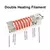 Pistola industrial do calor do ar quente, secador do cabelo, ventilador térmico, estação de solda, ferramentas do envoltório do psiquiatra, 2500W - comprar online