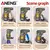 Aneng-Botão Cell Battery Tester, Display LCD Doméstico, Ferramentas de Detectores de Banco de Potência, 9V, N, D, C, AA, AAA, BT189, Universal na internet