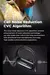 Lenovo-XT60 Fone de ouvido sem fio, Redução Inteligente de Ruído, Clipe de baixa latência, Compatível com Bluetooth, 5.3 HiFi Sound