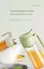 Azeite Spray Dispenser Garrafa, Design Handle confortável, Churrasco Ar Frigideira, Camping Forno, 2 em 1 Spray