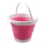Portátil dobrável Bucket, Folding Water Bucket, lavagem de carro, pesca, doméstico, plástico, viagens, ao ar livre, Camping, 3L - RDSsilva