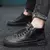 Botas masculinas de inverno sapatos de couro de alta qualidade moda sapatos de algodão moda botas de tornozelo negócios casuais sapatos ao ar livre tênis masculinos novo - comprar online