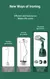 Imagem do Garment Steamers 280ml Handheld Tecido Steamer 7 Furos 20 Segundos Fast-Heat 1500W Vestuário Steamer para Home Viajando Portátil
