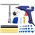 Ferramenta de reparo de amassados de carro, parte do corpo automático, chapa mecânica de metal, kit extrator de remoção de amassados sem pintura, conjunto de ferramentas manuais na internet