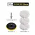 5 pçs 3/4/5 Polegada kit de polimento almofada de polimento de carro esponja de cera disco roda de lã auto pintura cuidados polidor almofadas carro gadget - RDSsilva
