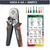 Virola mangas terminal ferramentas de friso mini alicate elétrico hsc8 6-4/6-6 (0.25-10mm2/0.25-6mm2) braçadeira de reparo de conexão de fio - loja online