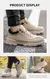 Fio de aço giratório fivela trabalho tênis masculino, sapatos indestrutíveis, anti-quebra, anti-punção, segurança, de alta qualidade - loja online