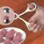 Imagem do Ferramenta de fazer bola de carne clipe de aço inoxidável redondo bola de arroz shaper colher almôndega fazendo molde antiaderente recheado cozinha gadget