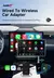 Imagem do 2air carlinkit 5.0 sem fio carplay sem fio android caixa automática 2.4g & 5.8 ghz wi-fi bt conectar plug & play atualização online para carros com fio android auto carplay