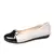 Mocassins de couro antiderrapante para mulheres, elegantes apartamentos bowknot, sapatos soltos, sapatilhas de bailarina confortáveis, sapatos para mães - loja online