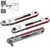 Red Elbow Bidirectional Ratchet Screwdriver Narrow Space Corner Virando Ângulo Direito Cross Slotted Screwdriver Tool na internet
