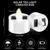 10 pçs luz de chá solar velas led sem chama ao ar livre à prova dwaterproof água solar luzes chá recarregável velas para festa jardim decoração casa