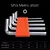 Imagem do Metric Allen Wrench Set, Polegada, L Wrench Keys Tamanho, Chave Allen, Braço Curto, Vehicle Repair Tool Set, Home Ferramentas Manuais, 5 Pcs, 8 Pcs, 11 Pcs