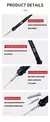 Ferro de Solda Elétrico Digital Set Kit, Temperatura Ajustável, Display LCD, Solda Solda Ferramenta Dicas, 60W, 80W, 110V, 220V - RDSsilva