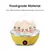Fogão de Ovos Multi-Funcional, Desligar Automático, 7 Ovos, Personalizar Máquina de Ovos Cozidos, Artefato de Café da Manhã, Casa na internet