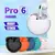 Air Pro 6 TWS Sem Fio Bluetooth Headset, Mini Fone De Ouvido com Microfone, Caixa De Carregamento, Fone De Ouvido, Xiaomi, iPhone, Original, 5.3 - RDSsilva